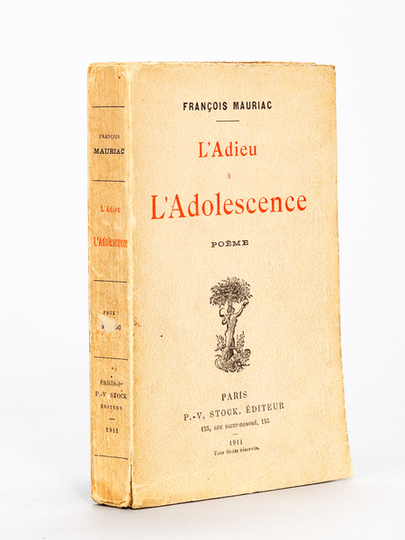 L'Adieu à l'Adolescence [ Edition originale - Livre dédicacé par …