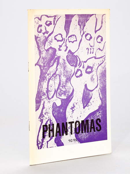 Revue Phantomas 92-93 : Jean Raine. Quelques pâleurs d'Amour. 1947-1960 …