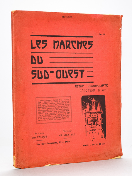Les Marches du Sud-Ouest. Revue régionaliste d'action d'art [ Numéro …