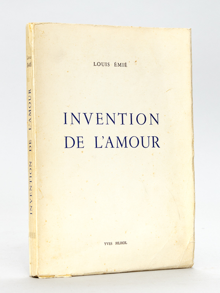 Invention de l'Amour [ Edition originale - Livre dédicacé par …
