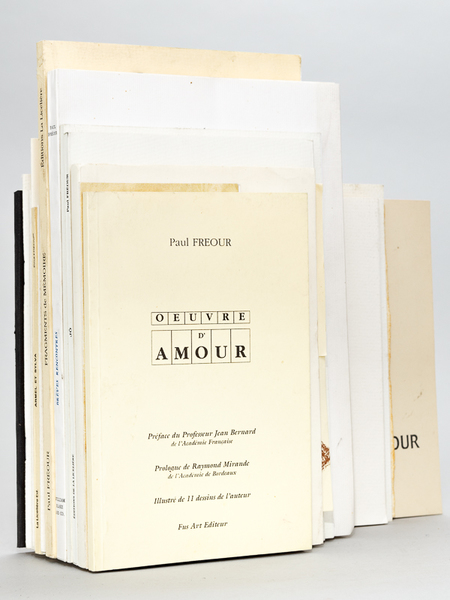 [ Lot de 11 livres dédicacés par l'auteur ] Hommes …