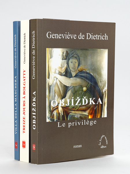 [ Lot de 4 ouvrages dédicacés par l'auteur ] Villa …