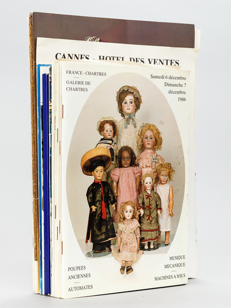 [ Lot de 16 catalogues d'enchères sur le thème des …