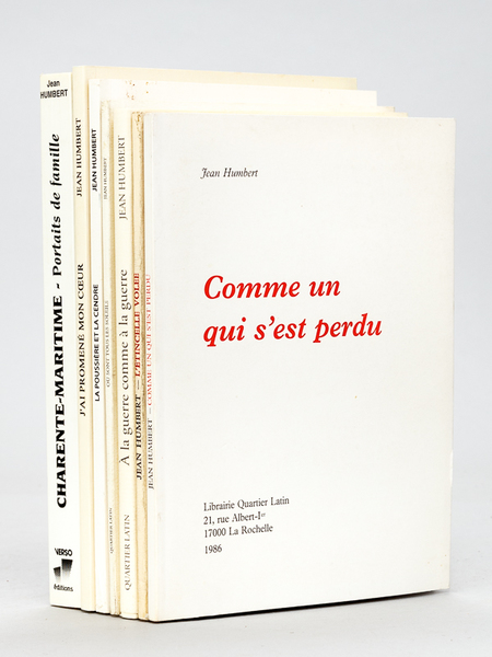 [ Lot de 7 ouvrages dont 6 dédicacés, avec 7 …