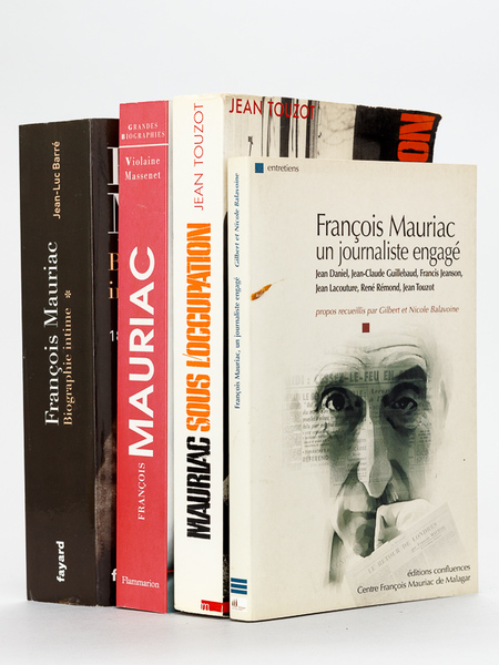 [ Ensemble de 4 ouvrages évoquant Mauriac, dont 3 dédicacés …