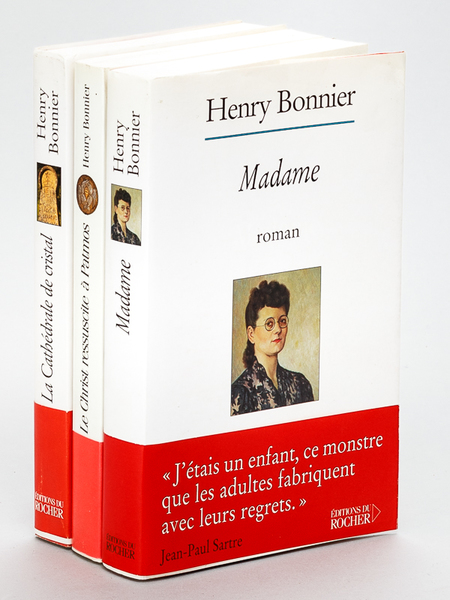 [ Lot de 3 ouvrages dédicacés par l'auteur ] Madame …