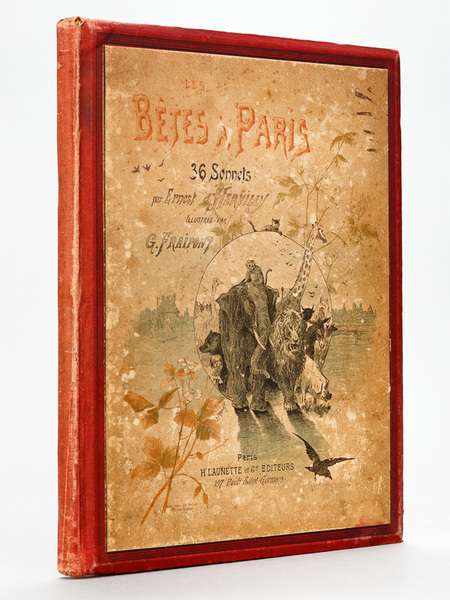 Les Bêtes à Paris. 36 Sonnets par Ernest d'Hervilly