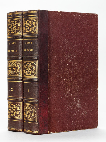 Revue de Paris (2 Volumes de recueils d'articles vers 1830-1831-1832-1833) …