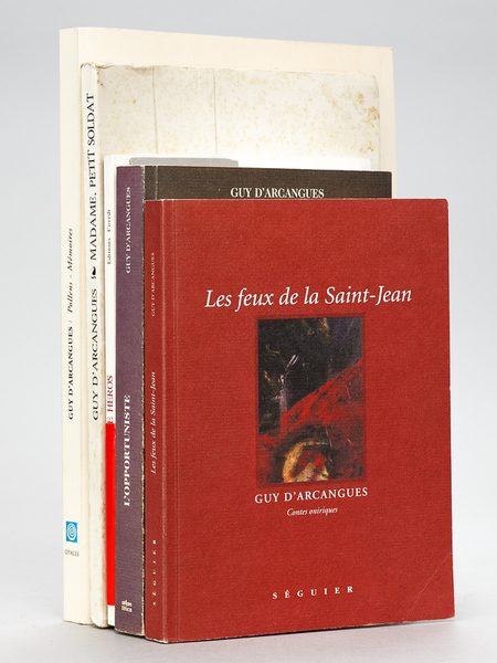 [ Lot de 5 ouvrages, tous dédicacés par l'auteur ] …