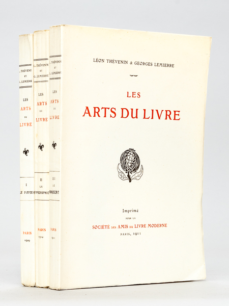Les Arts du Livre 3 (Tomes - Complet) Tome I …