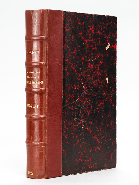 Un humaniste italianisant Papire Masson (1544-1611) [ Edition originale - …