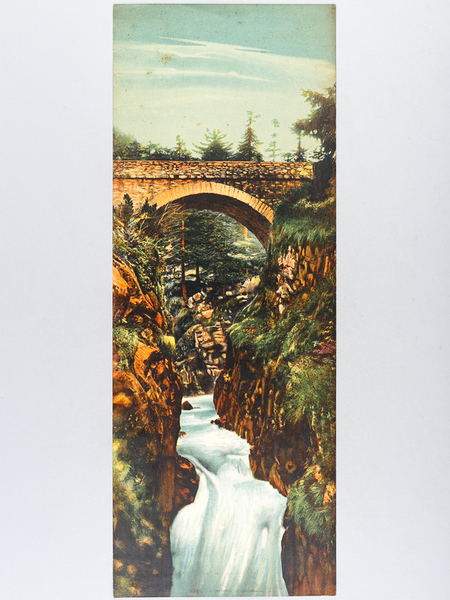 Cauterets. Le Pont d'Espagne [ Vue géante en couleurs format …