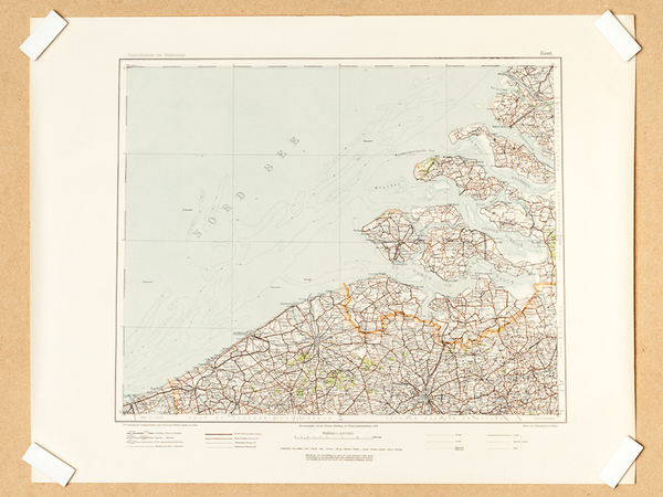 Gent. Ubersichskarte von Mitteleuropa 1 : 300.000 [ German military …