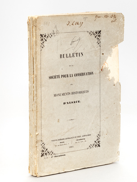 Bulletin de la Société pour la Conservation des Monuments historiques …