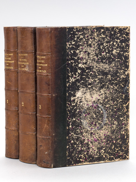 Manuel Encyclopédique théorique et pratique des Juges de Paix de …