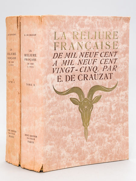 La Reliure Française de 1900 à 1925 (2 Tomes - …