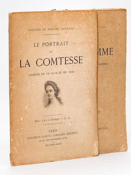 Théâtre de Madame Rattazzi. Le Portrait de la Comtesse. Comédie …