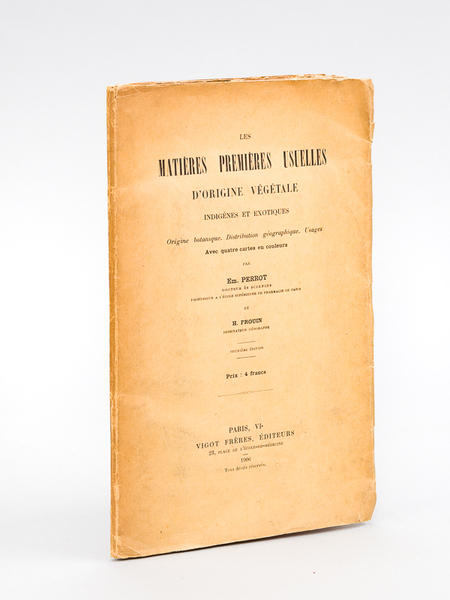 Les Matières premières usuelles d'origine végétale indigènes et exotiques. Origine …