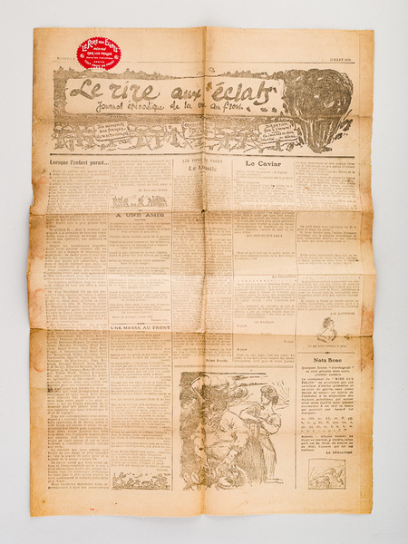 Le rire aux éclats. Journal épisodique de la vie au …