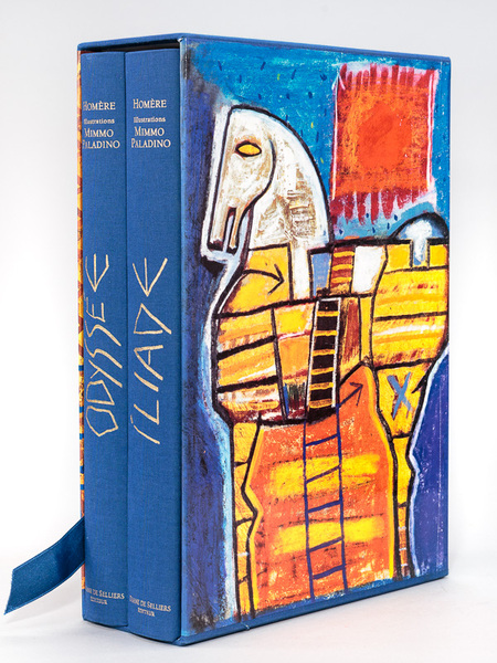 L'Iliade et l'Odyssée. Illustrations de Mimmo Paladino [ Exemplaire du …