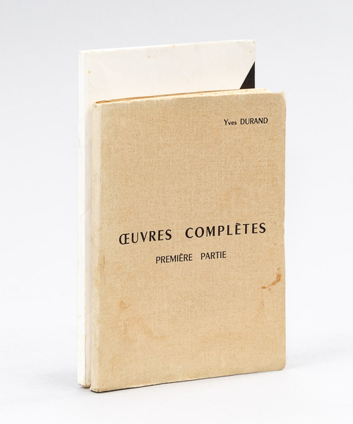 Oeuvres complètes (Première Partie - Deuxième Partie)