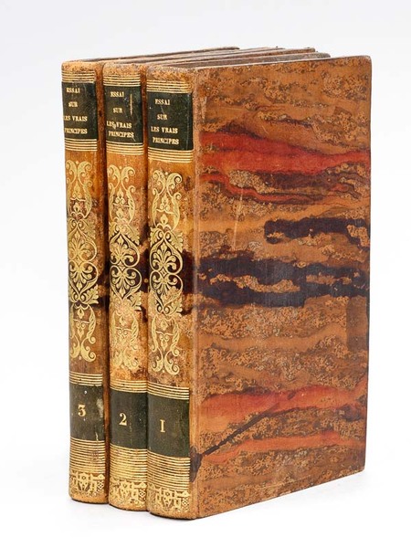 Essai sur les Vrais Principes relativement à nos Connaissances les …