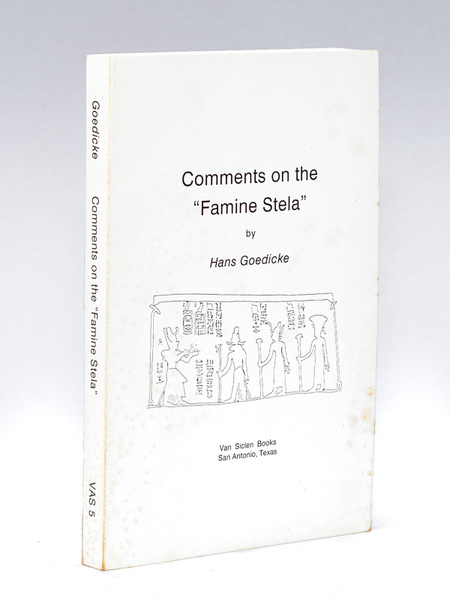 Comments on the "Famine Stela"