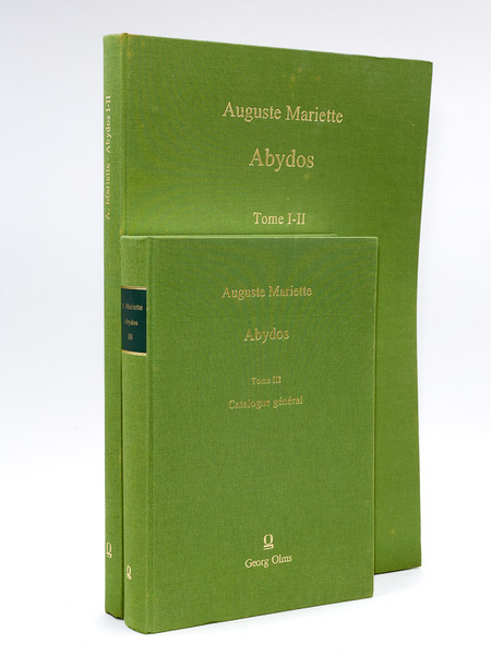 Abydos. Description des fouilles exécutées sur l'emplacement de cette ville …