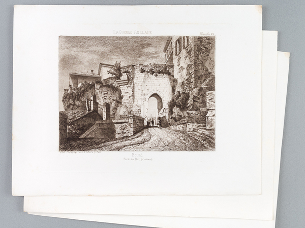 Bourg. Porte du Fort (Extérieur) [ On joint : ] …