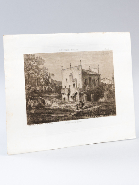 Moulin Neuf à Espiet [ Eau-forte originale extraite de la …