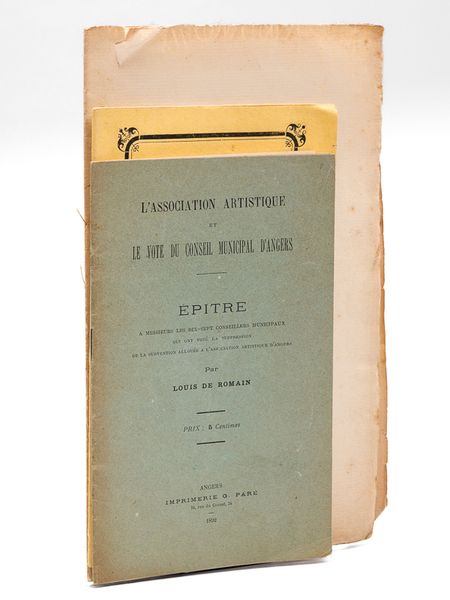 [ Lot de 3 brochures ] L'Association artistique et le …