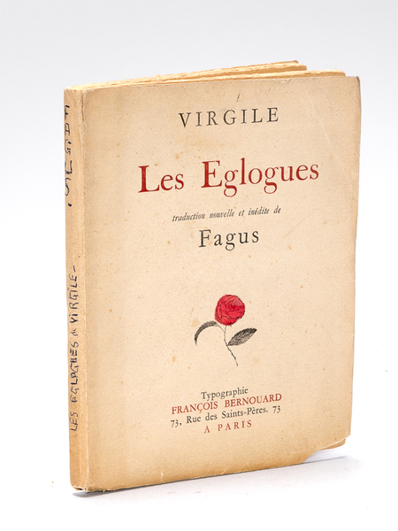 Les Eglogues. Traduction nouvelle et inédite de Fagus [ Livre …
