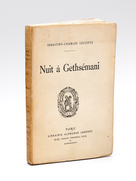 Nuit à Gethsémani [ Edition originale - Livre dédicacé par …