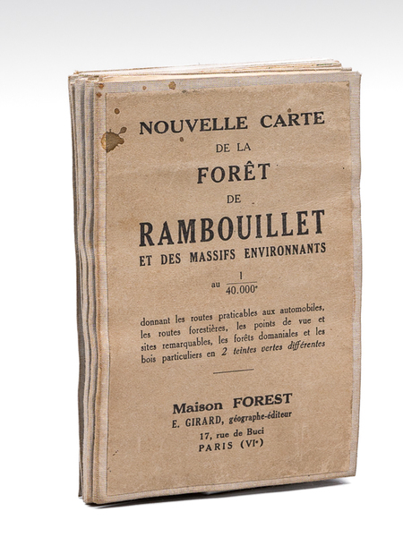 Nouvelle Carte de la Forêt de Rambouillet et des Massifs …