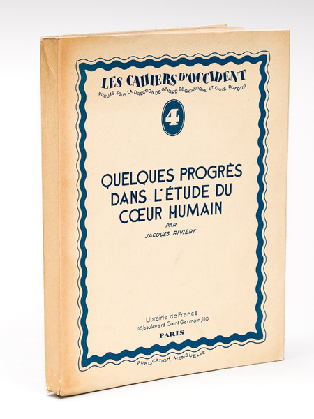 Quelques progrès dans l'Etude du Coeur humain (Freud et Proust) …