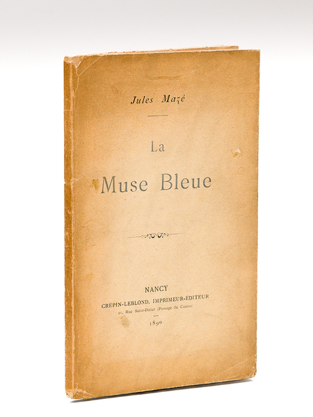 La Muse Bleue [ Edition originale - Livre dédicacé par …