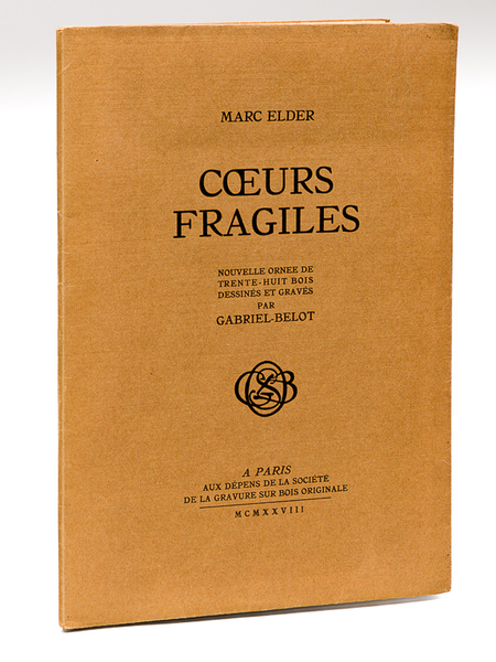 Coeurs Fragiles [ Edition originale - On joint 4 lavis …