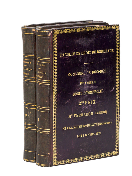 La Religion romaine d'Auguste aux Antonins (2 Tomes - Complet)