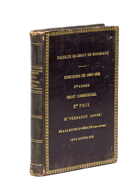 Le Droit Individuel et l'Etat. Introduction à l'étude du droit.