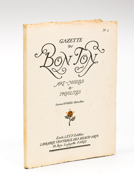 Gazette du Bon Ton. Art - Modes & Frivolités. Novembre …
