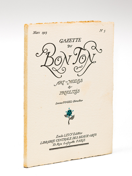 Gazette du Bon Ton. Art - Modes & Frivolités. Mars …