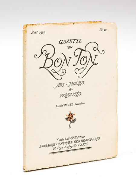 Gazette du Bon Ton. Art - Modes & Frivolités. Août …