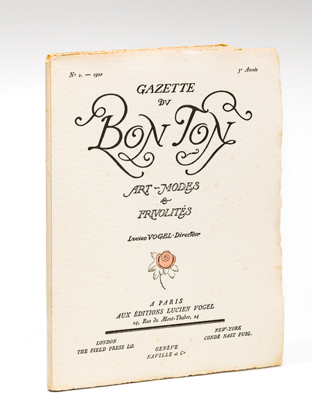 Gazette du Bon Ton. Art - Modes & Frivolités. Mars …