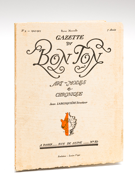 Gazette du Bon Ton. Art - Modes & Chronique. 1924-1925 …