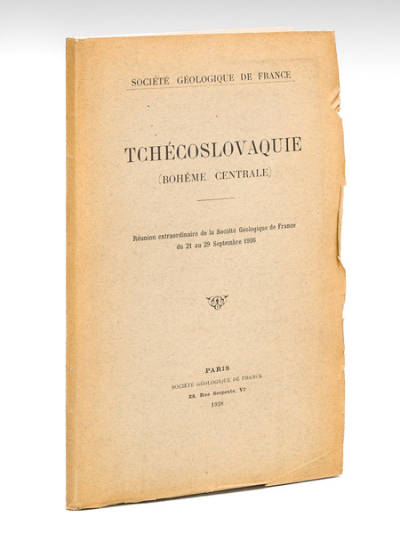 Tchécoslovaquie (Bohême Centrale). Réunion extraordinaire de la Société Géologique de …