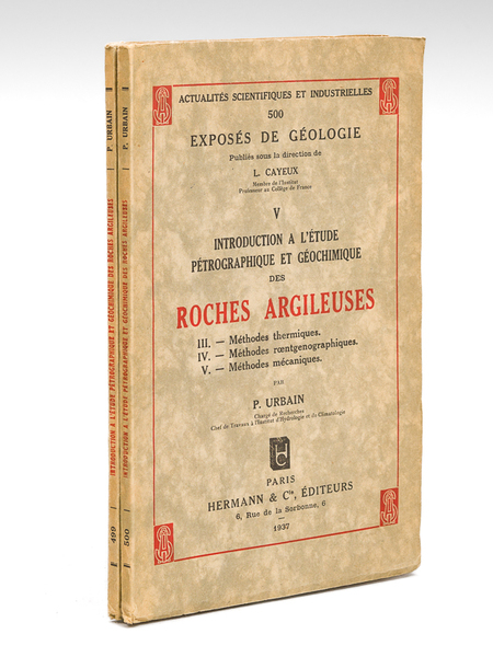 Introduction à l'étude pétrographique et géochimique des Roches argileuses (2 …