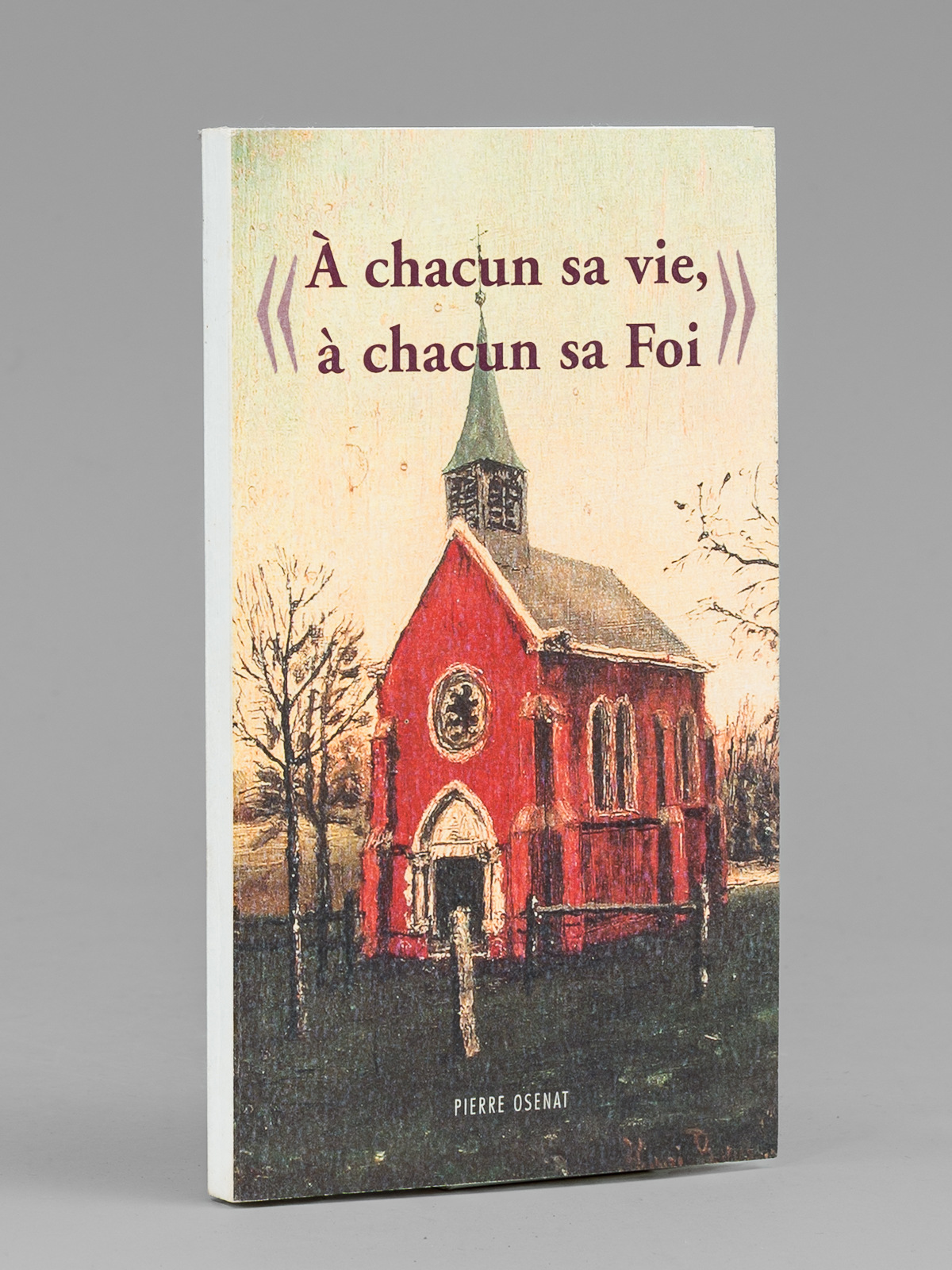 À chacun sa vie, à chacun sa foi [ Livre …