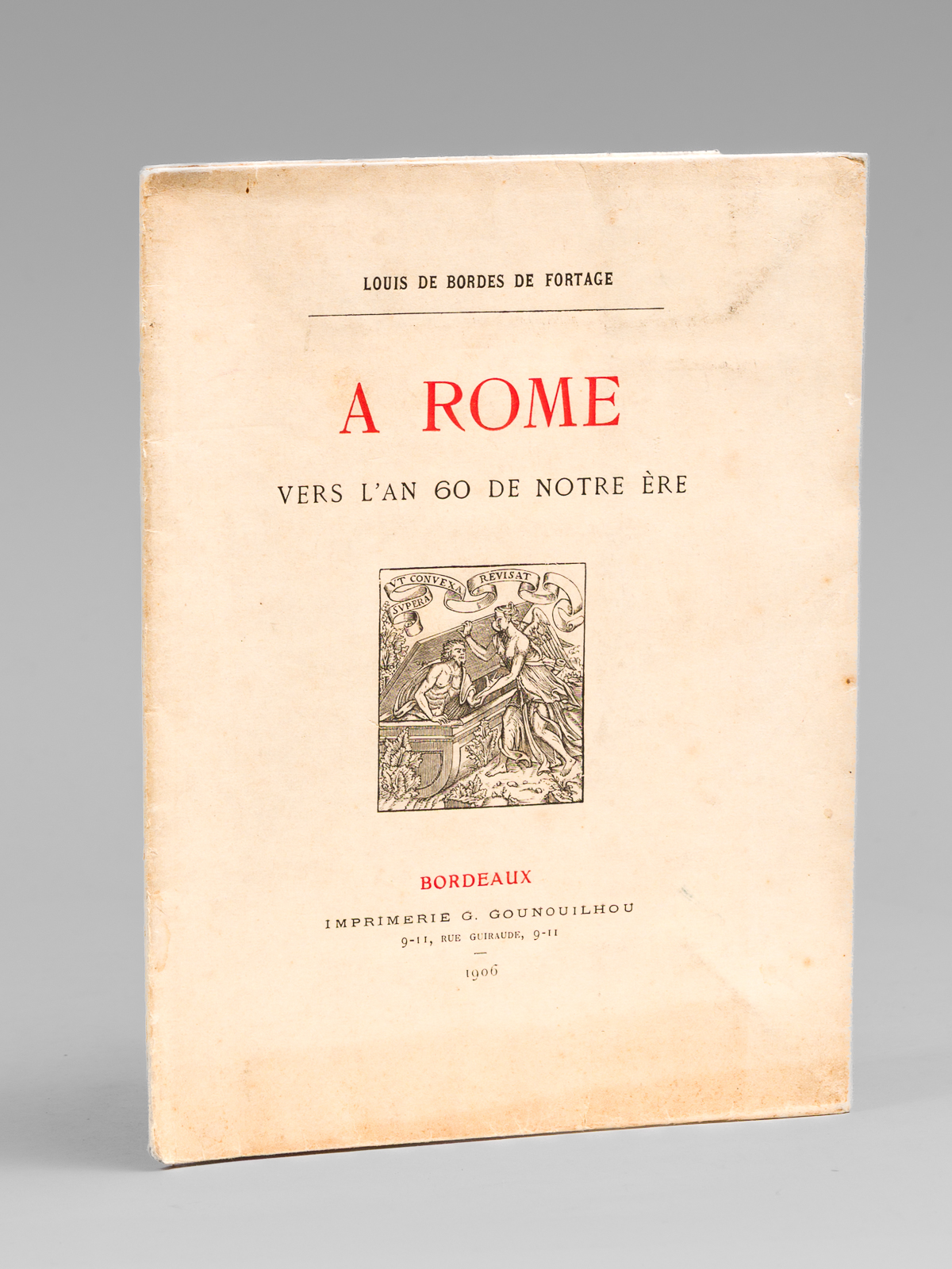 A Rome vers l'an 60 de notre ère [ Edition …