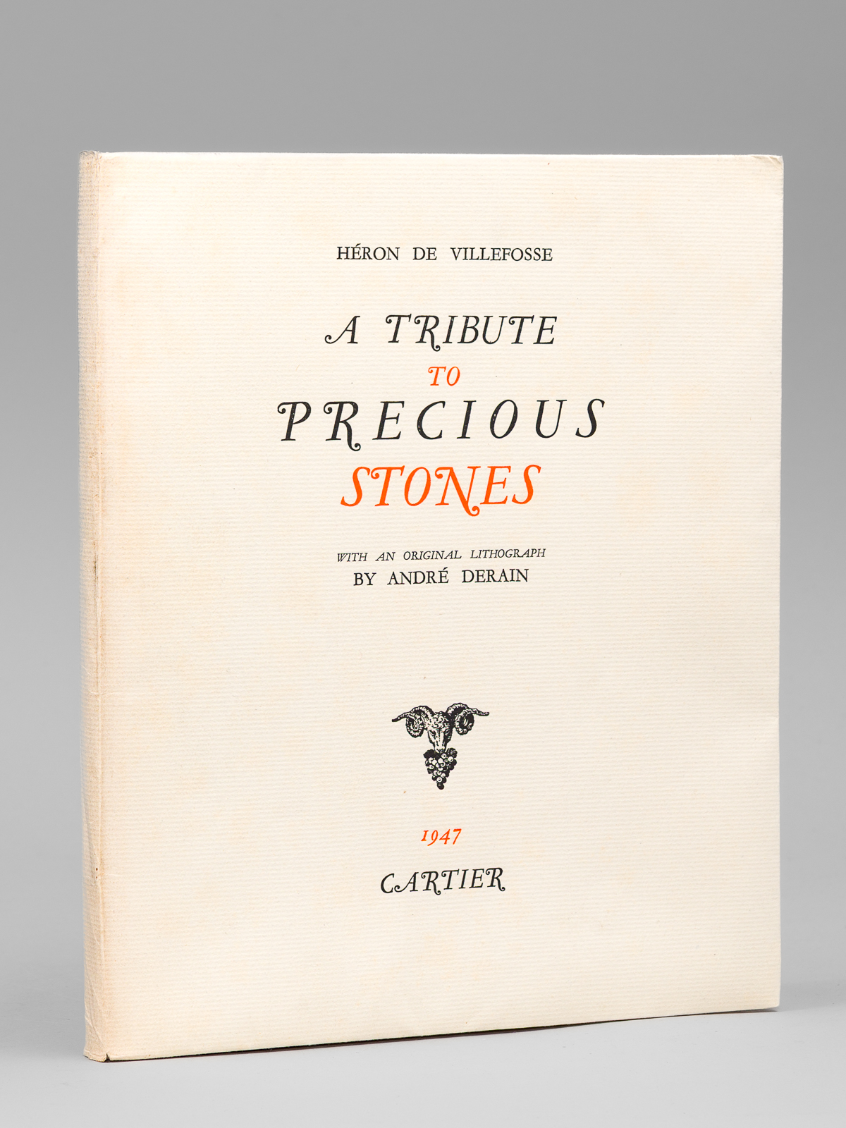 A Tribute to Precious Stones - with an original lithograph …