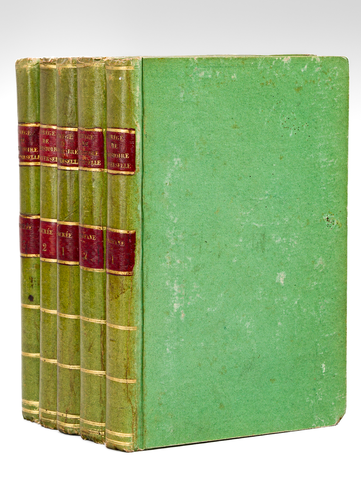 Abrégé de l'Histoire Universelle en Figures (5 Tomes - Complet) …